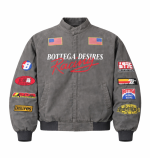Bottega Desires Racing Patchwork Jacket - Gray